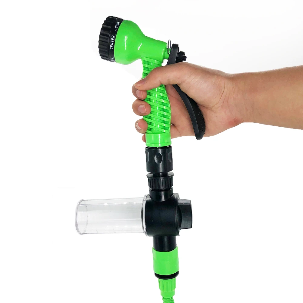 

Garden Hose Pipe Water Hose Expandable Magic Hose 7 Patterns Water Gun Foam Pot