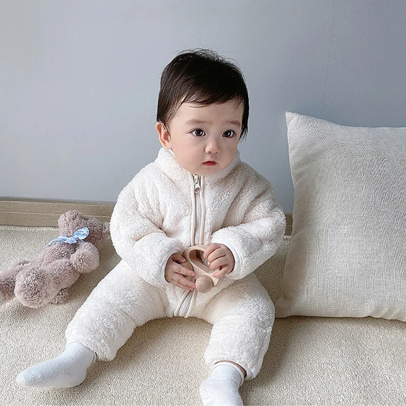Одежда для новорожденных Сезон зима-весна-осень младенцев Мягкий флисовый