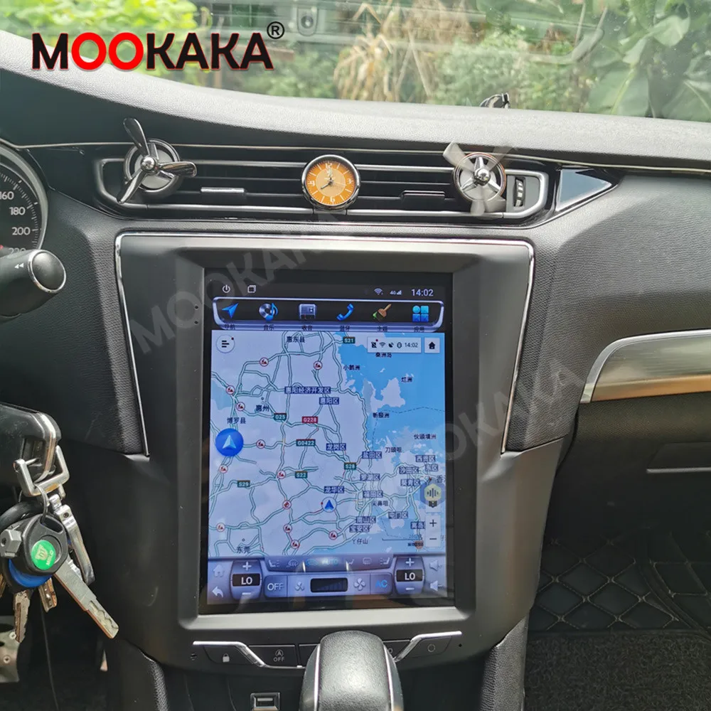 

For Peugeot 408 Android 10 Car GPS navigation DVD player Stereo Satnav Head Unit Multimedia Radio Tape Recorder IPS