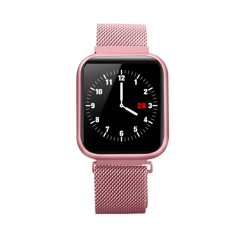 Женские Модные Смарт часы с сенсорным экраном P80 водонепроницаемые для Iphone