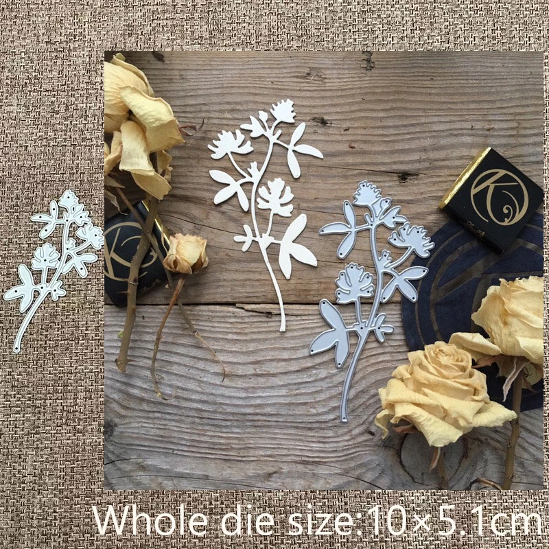 

New Design Craft Metal stencil mold Cutting Die leaves branch decoration scrapbook die cuts Album Paper Card Craft Embossing