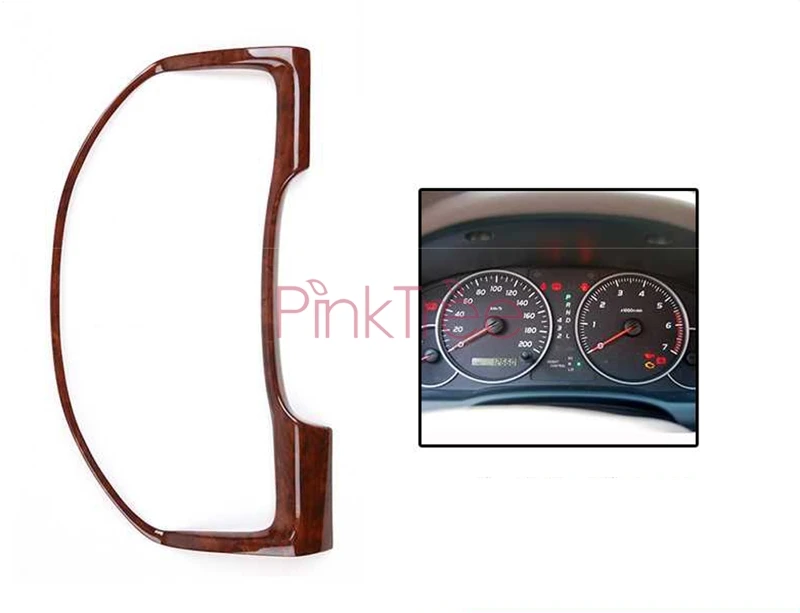 Деревянная накладка для отделки интерьера для Toyota Land Cruiser 120 Prado FJ120 2003 4 5 6 7 2009 аксессуары для стайлинга автомобилей 28 шт