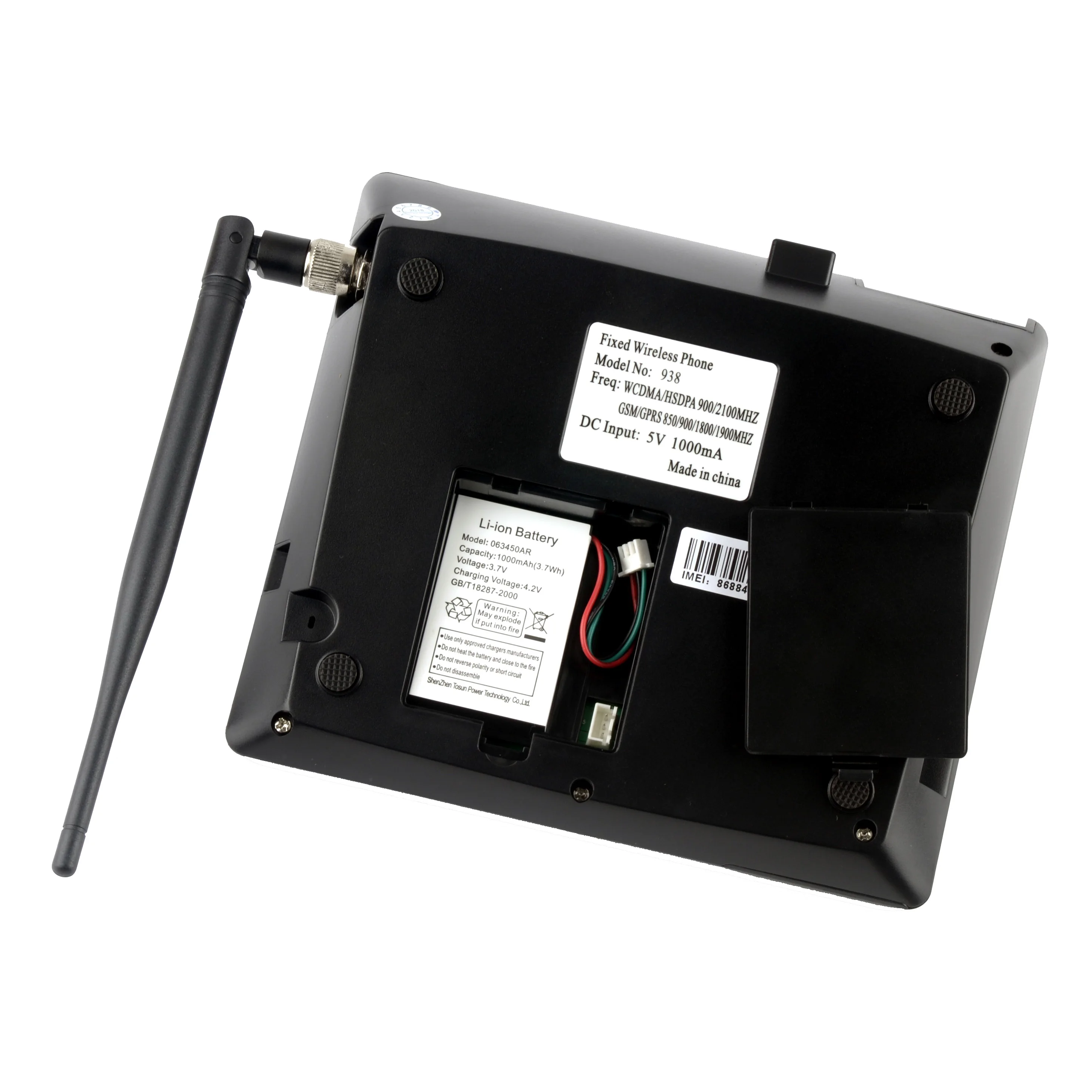 3g WCDMA 2G GSM 850/900/1800/1900/2100 МГц стационарный беспроволочный телефон с антенны ТНК в клавиатура на русском и английском, французский, португальский, итальянский