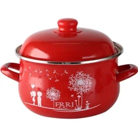 enamel pot boil medicine pot soup pot gift pot special pot for induction cooker hot pot soup pot cooking pot kitchen cookware