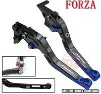 for honda forza 300 125 250 2010 2019 2018 folding adjustable expand brake clutch levers handle bar motorcycle accessories