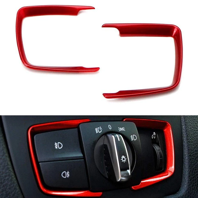 Комплект из 2 предметов красный автоматического включения света фар окружающие