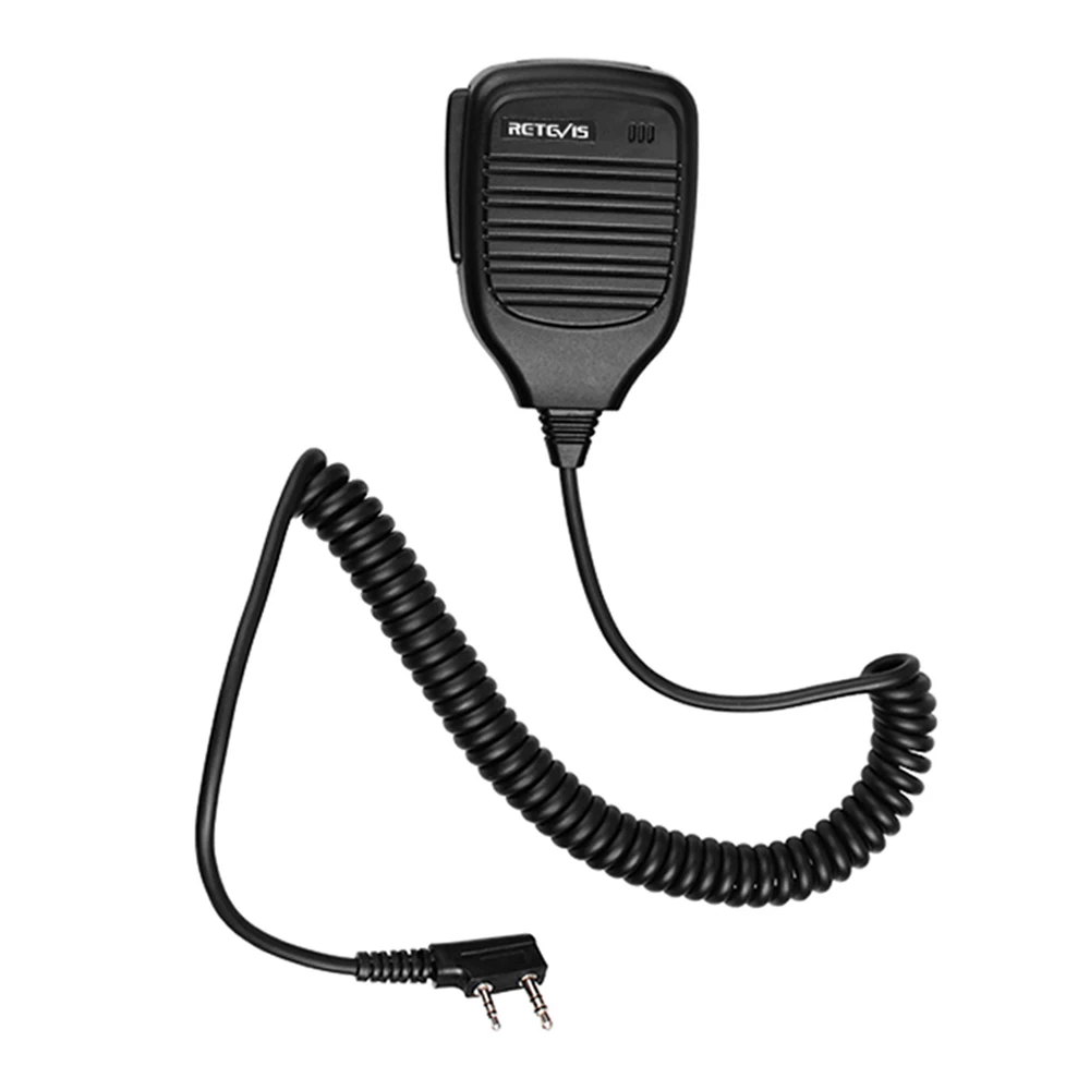 Retevis Handheld Speaker Microphone PTT MIC Tangent Accessories For Kenwood For Baofeng UV 5R 888S Walkie Talkie H777 RT5R RT622
