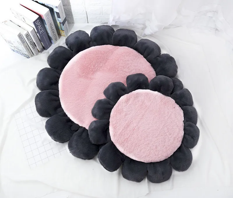 Домик для питомца Конура кровать собаки теплый мягкий цветок водонепроницаемый