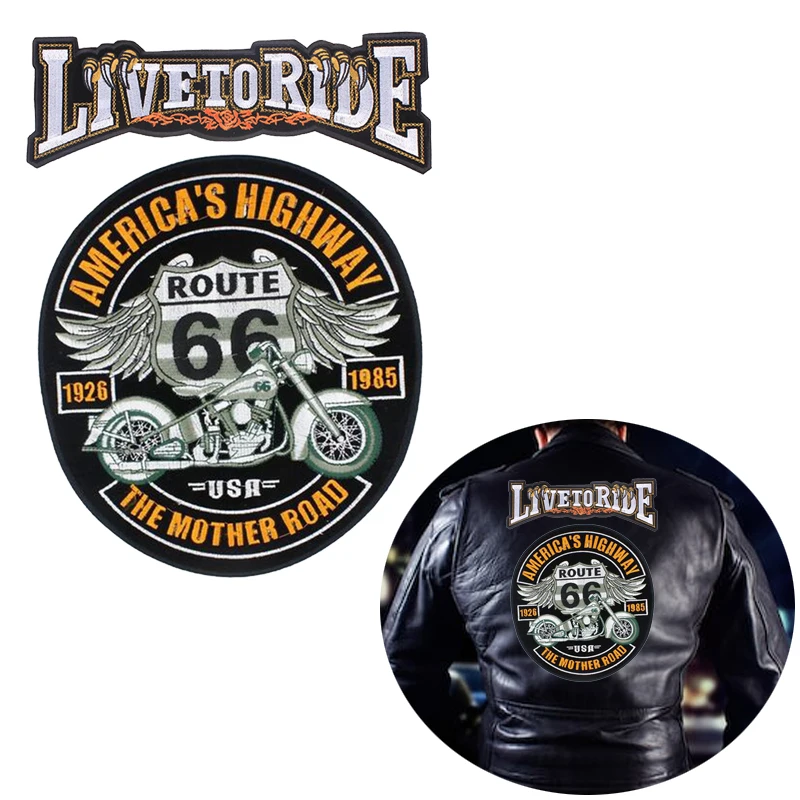 Нашивки в стиле панк с черепом на куртке и одежде мотоциклетные вышитые нашивки