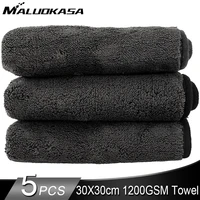 microfiber towel car wash cloth auto cleaning door window care thick strong water absorption for car automobile accessories home