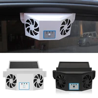 car exhaust fan solar powered air cooler conditioner air ventilation circulation fan radiator auto accessories
