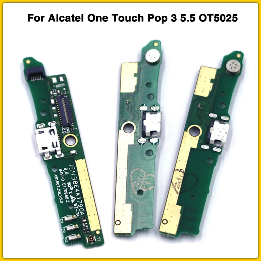 OT5025 USB порт зарядки гибкий кабель плата для Alcatel One Touch Pop 3 5 5025D 5025 порта Запчасти