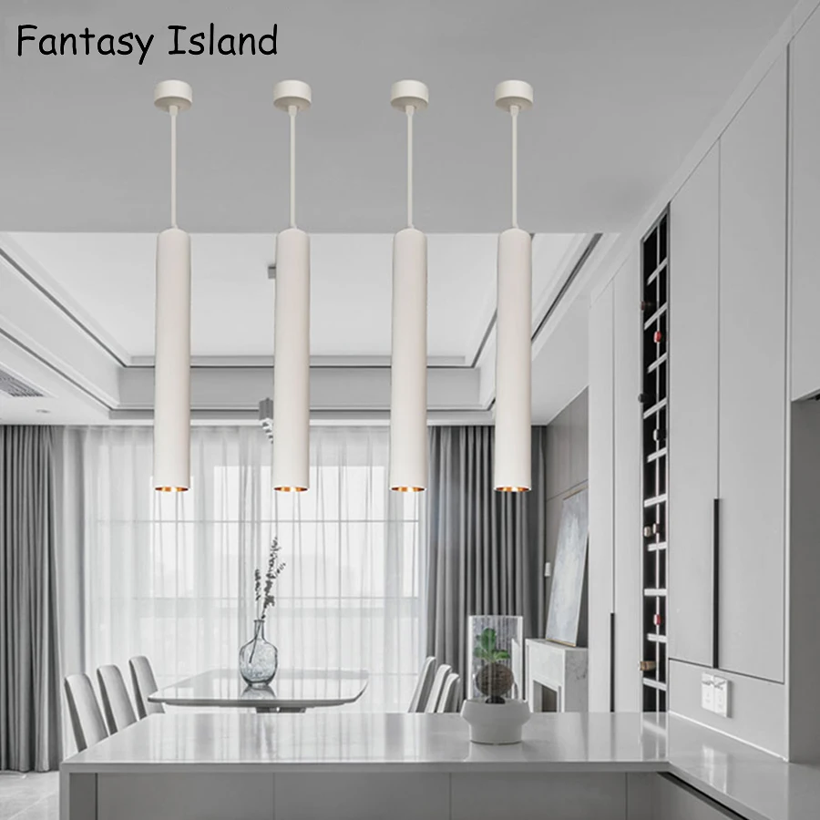 Светодиодные подвесные светильники длинные трубчатые декоративный шнур для