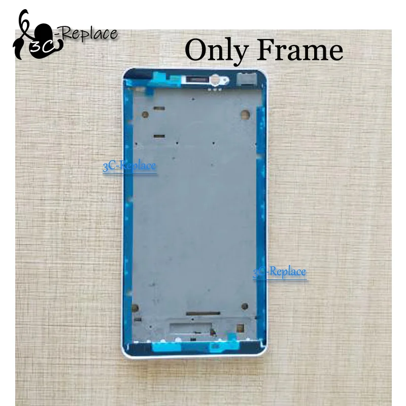 Black only Frame Для Xiaomi mi Max/Max Prime/Max Pro корпус батарея задняя крышка мобильного телефона ЖК дисплей спереди mi ddle рамки запчасти - Цвет: Black only Frame