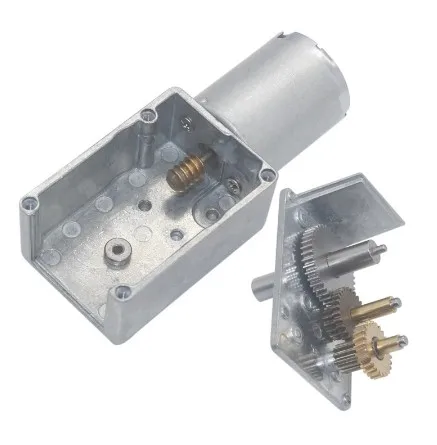 JGY-370 червячный редукторный двигатель 6V12V24V низкоскоростной самоблокирующийся