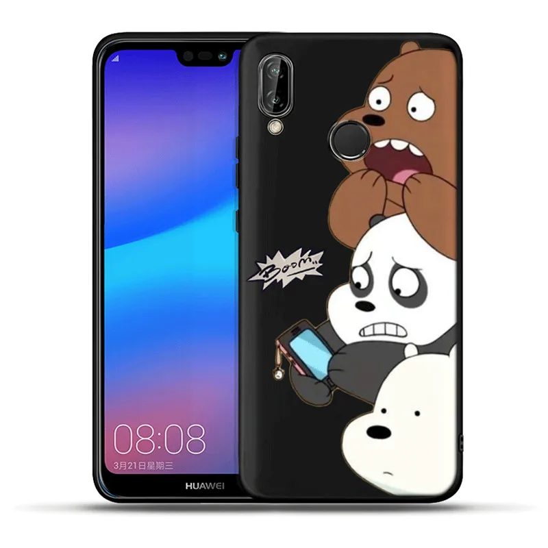 H1460 Силиконовый чехол с милой пандой для телефона huawei Mate10 20 Lite Pro P8 P9 P10 P20 Lite P20 P30 Pro P Smart Smart Coque Shell - Цвет: H1460