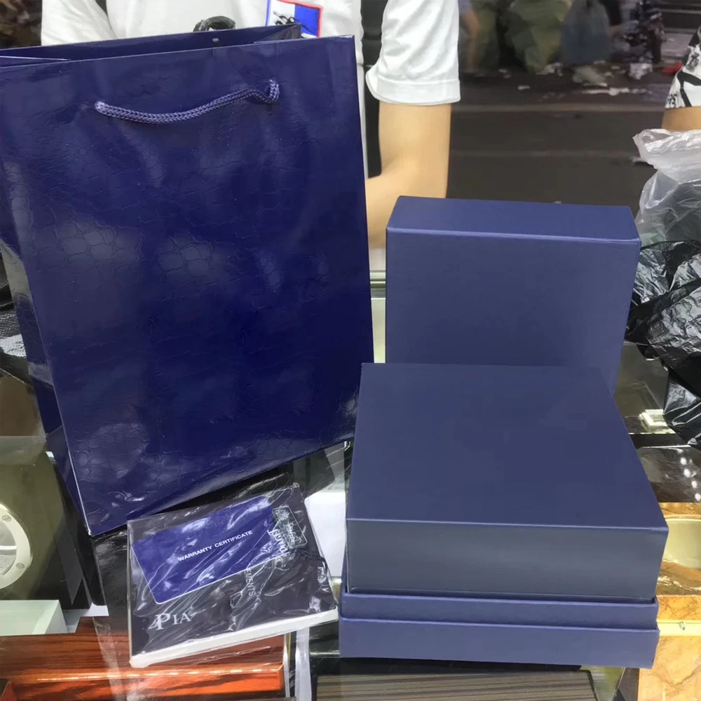

Original Watch packaging box Bo jue watch gift box manual tote bag complete packaging box Piag Handbag Instruction Invoice