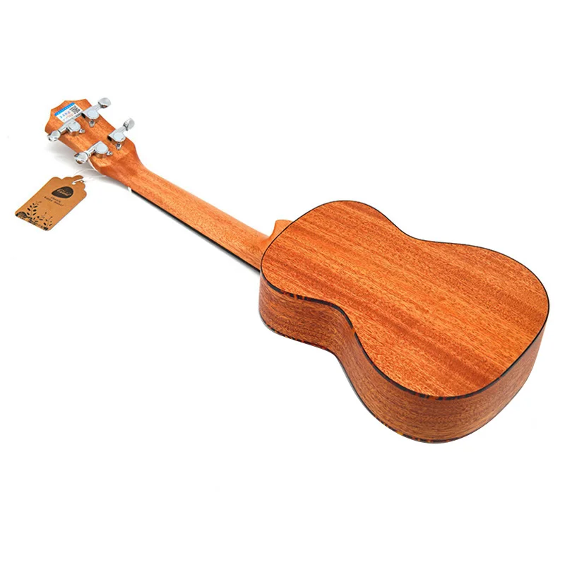

Mahogany Concert Ukulele Set 23 in Uku 4 String Mini Small Guitar with Bag Tuner Capo Strap Stings Picks for Beginner