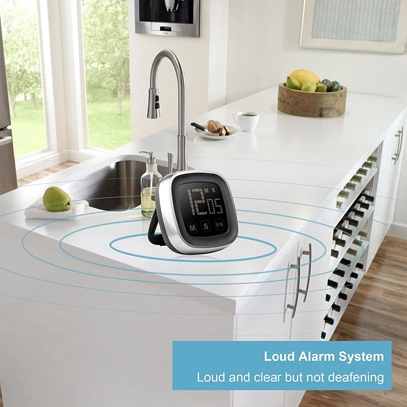 Термометры для еды кухонный электронный термометр с сенсорным экраном и щупом