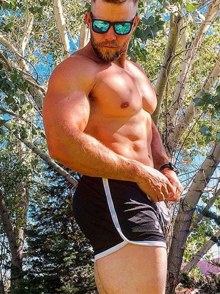 

Mens Summer fitness shorts Fashion compression Fast drying breathable gyms Bodybuilding Joggers Trend Slim fit Workout Shorts