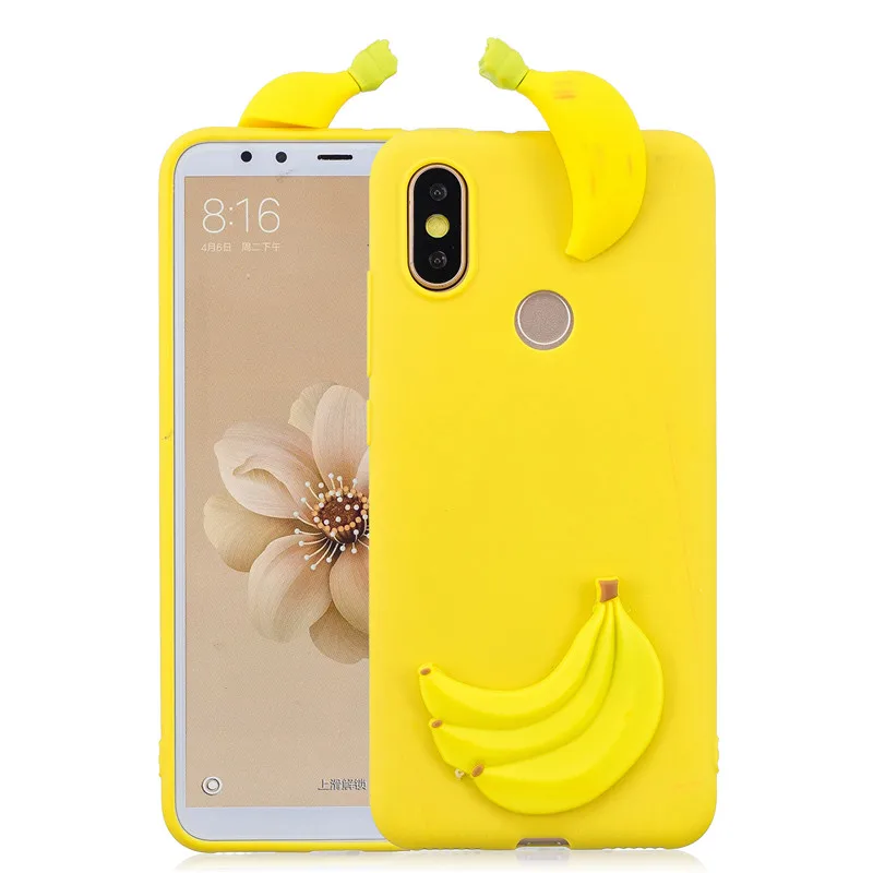 Banana Силиконовый чехол из ТПУ с 3D изображением милой панды единорога кактуса для huawei Y6 Y7 Y5 Y6 Y7 Y9 Prime чехол Funda для женщин и детей - Цвет: Banana