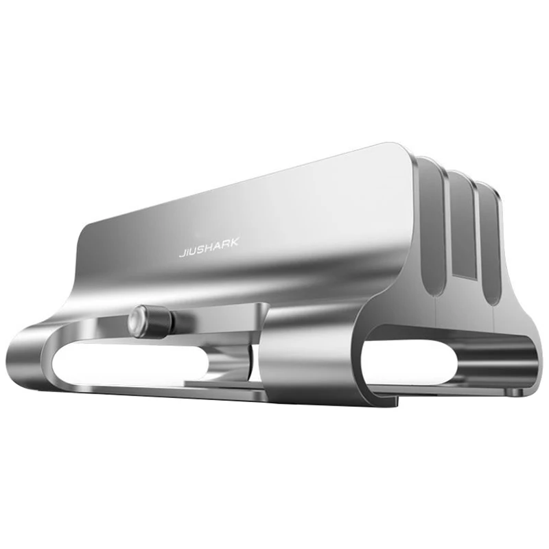 

JIUSHARK универсальный вертикальный Алюминий, может использоваться как ноутбук, планшет, подставка для хранения Поддержка база настольная Нес...