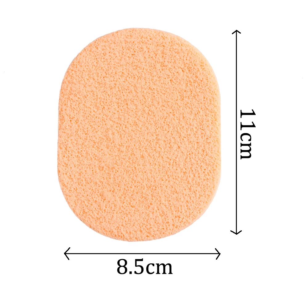5 шт. мягкая губка для мытья лица Pad мода случайных Цвет женщин на лице очищающий