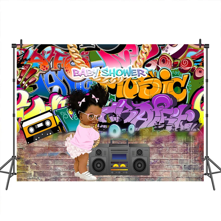 

Mocsicka фон для фотографирования детей в стиле «хип-хоп»