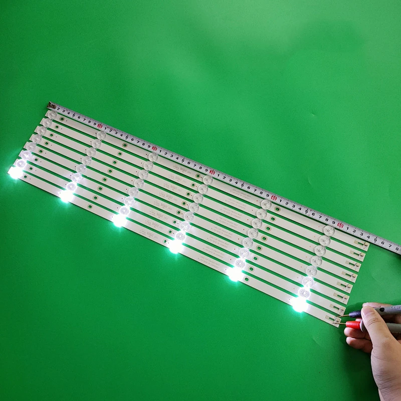 Новинка 8 шт./лот 5LED или 6LED светодиодная подсветка полосы для 55PUF6092 K550WDC1 A2