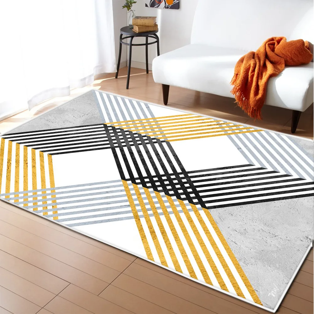 Ковер для гостиной спальни прикроватный ковер дома современный детский коврик