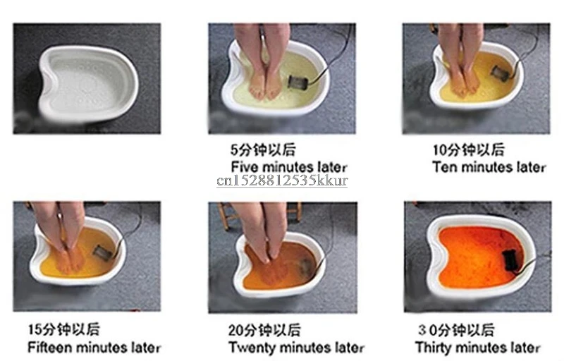 Foot Spa Detox Machine Ion Cleanse Ionic Bath Aqua Cell Footbath Massage Arrays |