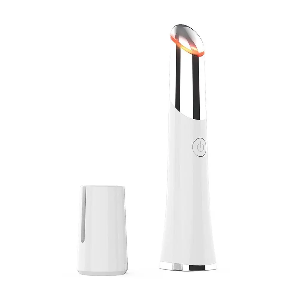 Перезаряжаемый Электрический нагретый звуковой массажер для глаз лица и