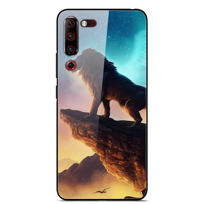 Для lenovo Z6 Pro Чехол Z6 Lite закаленное стекло жесткая задняя крышка чехол для телефона s Для lenovo Z6Pro Z 6 Z6Lite защитный силиконовый бампер - Цвет: 26