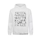 Свитшот мужской с длинным рукавом, Забавный спортивный пуловер в стиле ретро с изображением ограждения, уникальная осенняя одежда