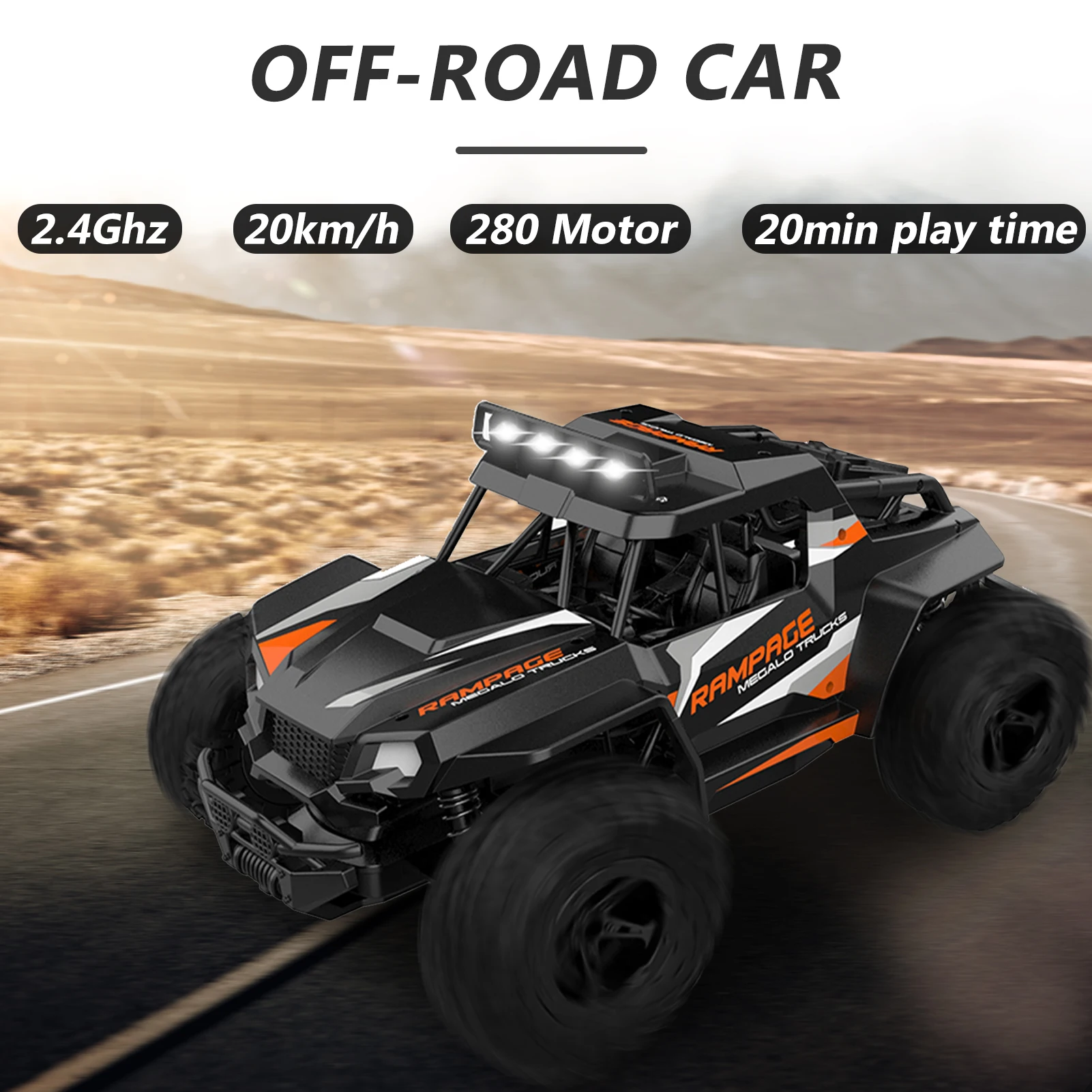 

K14-4 1/14 RC Car Off-Road Car Climbing Car High Speed Car Racing Car Remote Control Car 2.4GHz RC Car Model Gift for Kids Boys