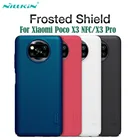 Чехол для Xiaomi Poco X3 NFC, матовый защитный чехол Nillkin для Xiaomi Poco X3 nfc