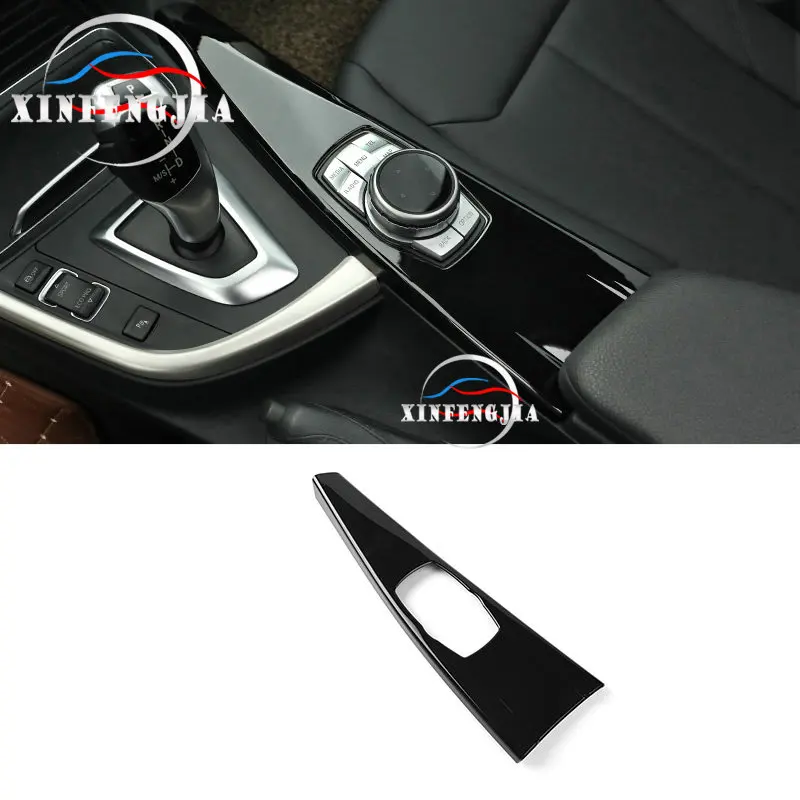 Для BMW 3 4 серии 3GT F34 F36 F30 13 18 черный центр Мультимедийные кнопки панель Крышка