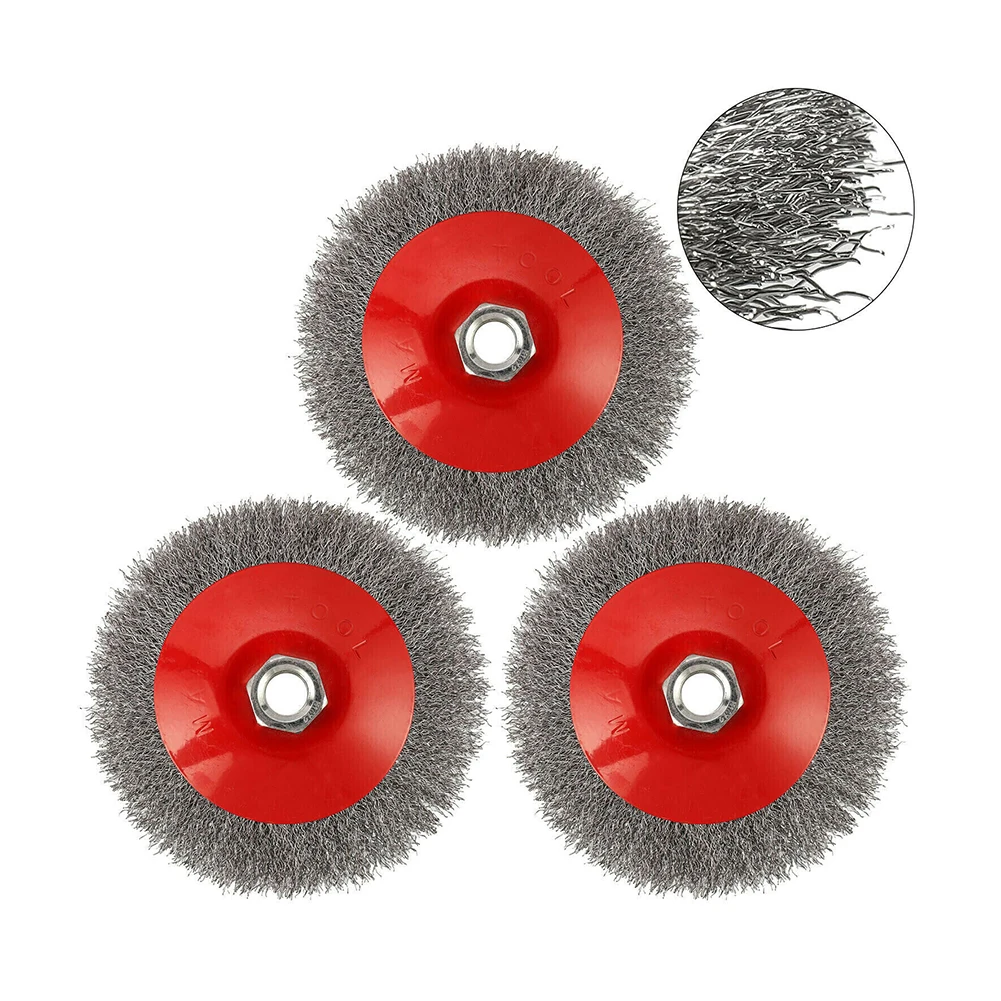 

Type Steel Wire Wheel Brush Cup Crimp Steel Wire Wheel Wire Brush Tool