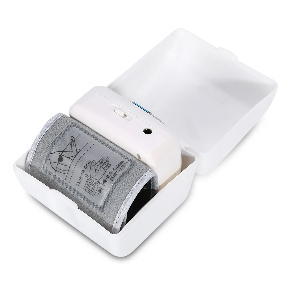 Автоматический цифровой тонометр на запястье с голосовым управлением и ЖК