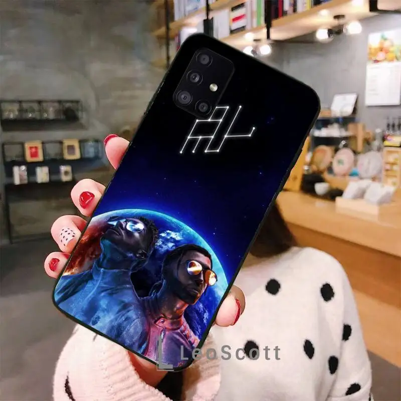 

PNL Rapper Phone Cases For Samsung A50 A51 A71 A31 A21S S8 S9 S10 S20 S21 Plus Fe Ultra 4G 5G