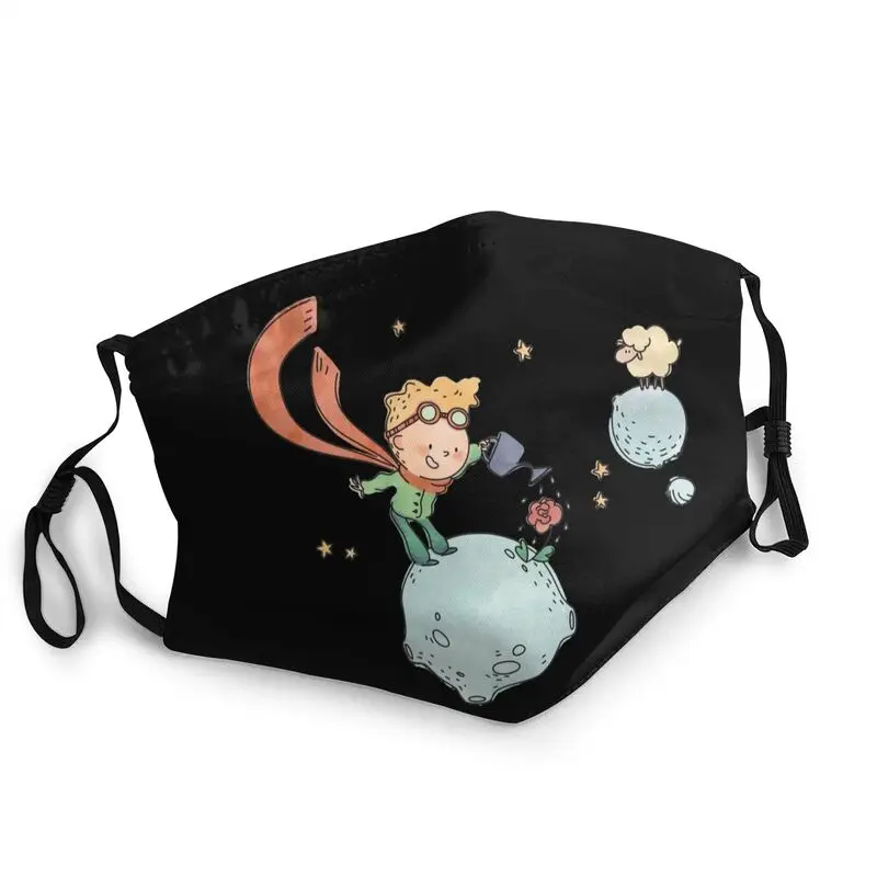 

Маска для лица The Little Prince, французское аниме, Пылезащитная, не одноразовая, закрывает лицо, мужской респиратор, маска для рта