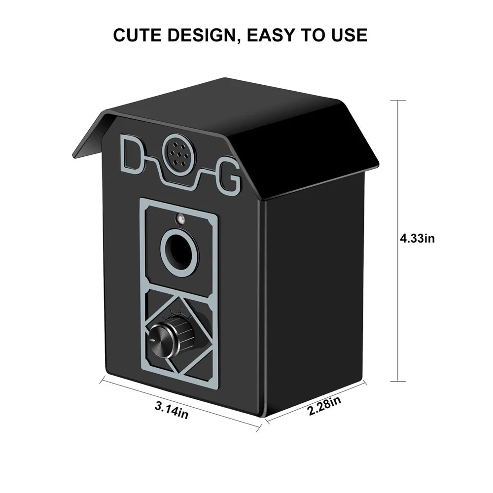 Ультразвуковой регулятор лая для собак UL10 звук до 15 метров в саду|anti barking device|stop