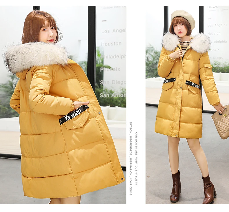 Big Size 6XL 7XL 8XL Women Jacket Winter Fur Hooded Parkas Female Plus Size Loose Women Thick Warm Cotton Women Long Coat Winter