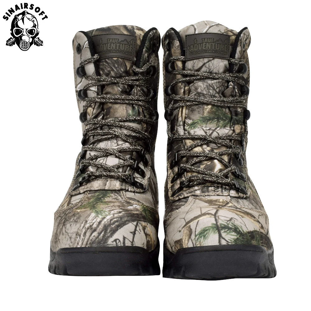 Мужская Уличная Водонепроницаемая походная обувь военная армейская тактическая