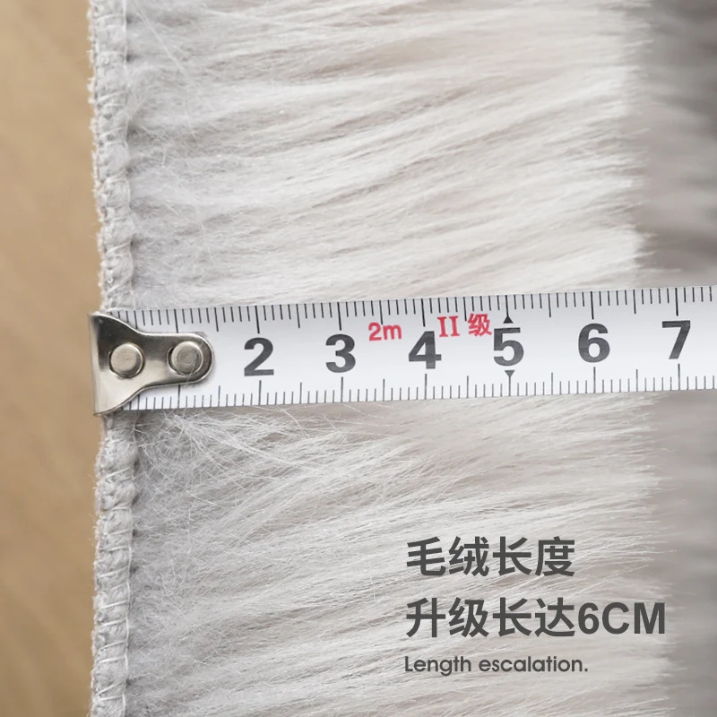 Ультра мягкий коврик с ворсом роскошный костюм воротником из искусственного