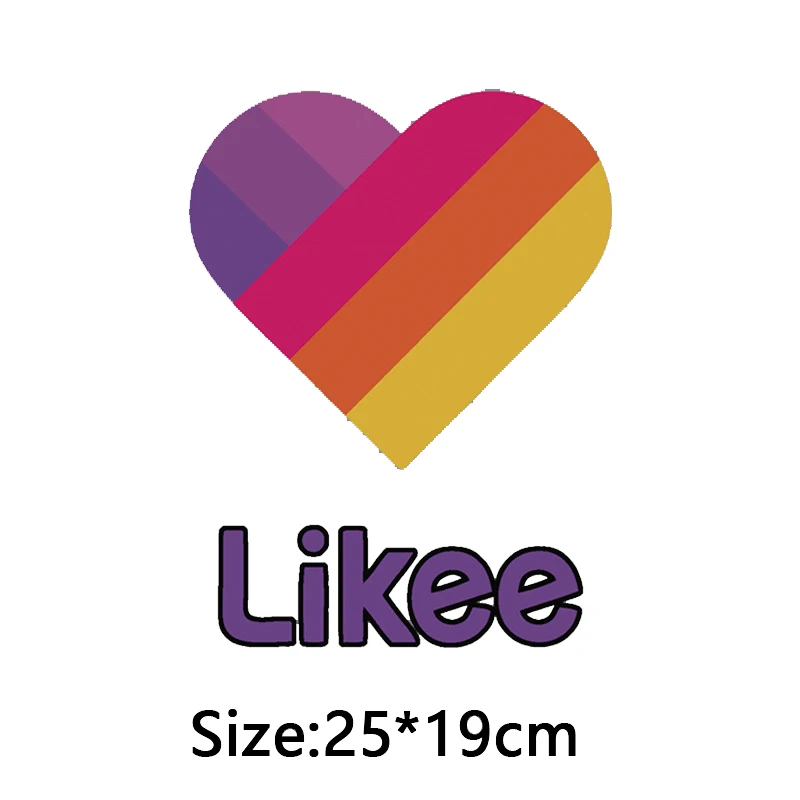 Likee Cat термо-Стикеры для одежды Iron On Transfer значки патчи Мультяшные Переводные