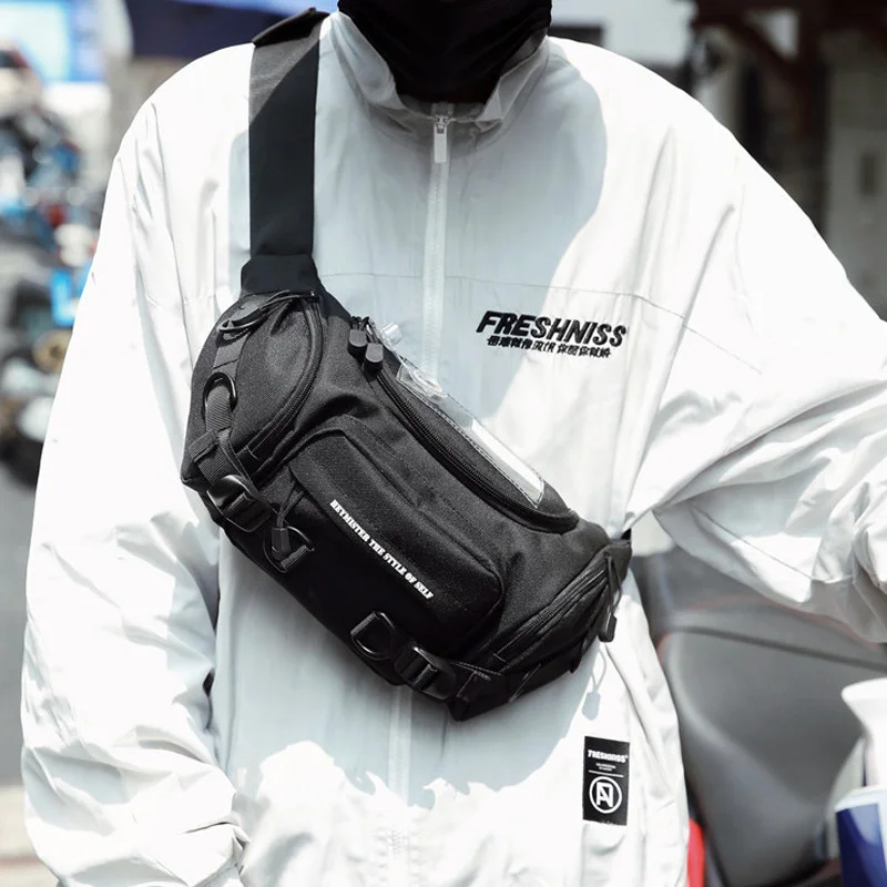 Поясная Сумка унисекс многофункциональная уличная сумочка в стиле хип хоп