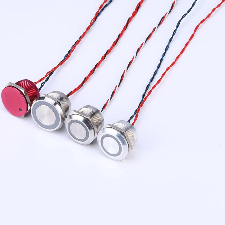 25 мм мгновенная нержавеющая сталь IP68 Водонепроницаемый нормально открытый 300