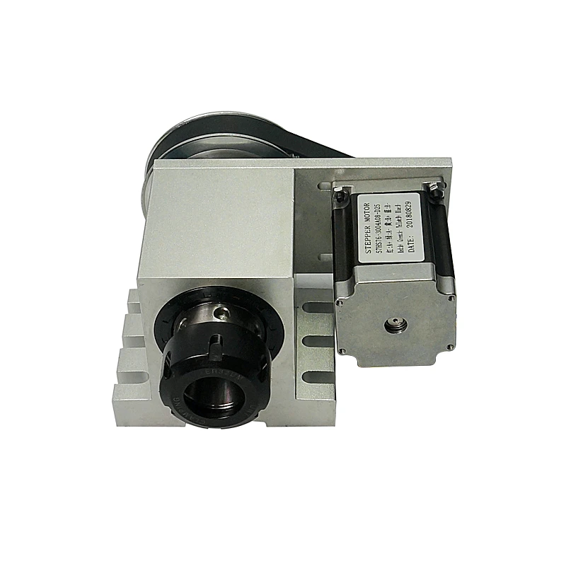 

Center Height 65MM CNC Rotary Axis ER32 Collet 4th A Axis Harmonic Drive