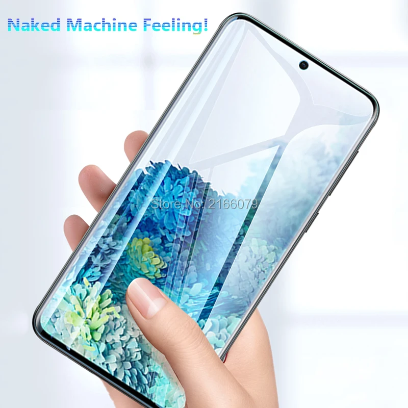 Для Motorola Moto G9 Power / Lenovo K12 Pro прозрачная ТПУ/матовая Гидрогелевая полная защитная